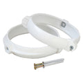 PAIRE DE COLLIERS DE FIXATION POUR GUEAINE DE VENTILATION CANALISÉE Ø mm. 125