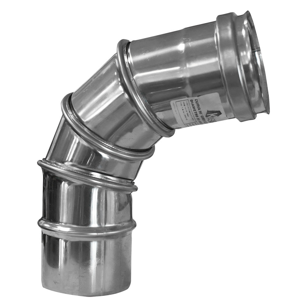 Winkelstück 90° drehbar, ø 8 cm