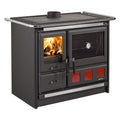CUISINIÈRE À BOIS « ROSA XXL VST » 8,5 kW – coloris anthracite et pierre naturelle