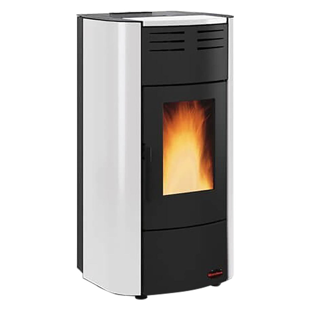 TERMOSTUFE À GRANULÉS « RAFFAELLA IDRO H15 » 18,1 kW - coloris blanc