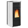 TERMOSTUFA A PELLET 'RAFFAELLA IDRO H15' 18,1 kW - colore bianco