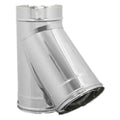 RACCORD DOUBLE PAROI EN « Y » 135° ø cm 25/30
