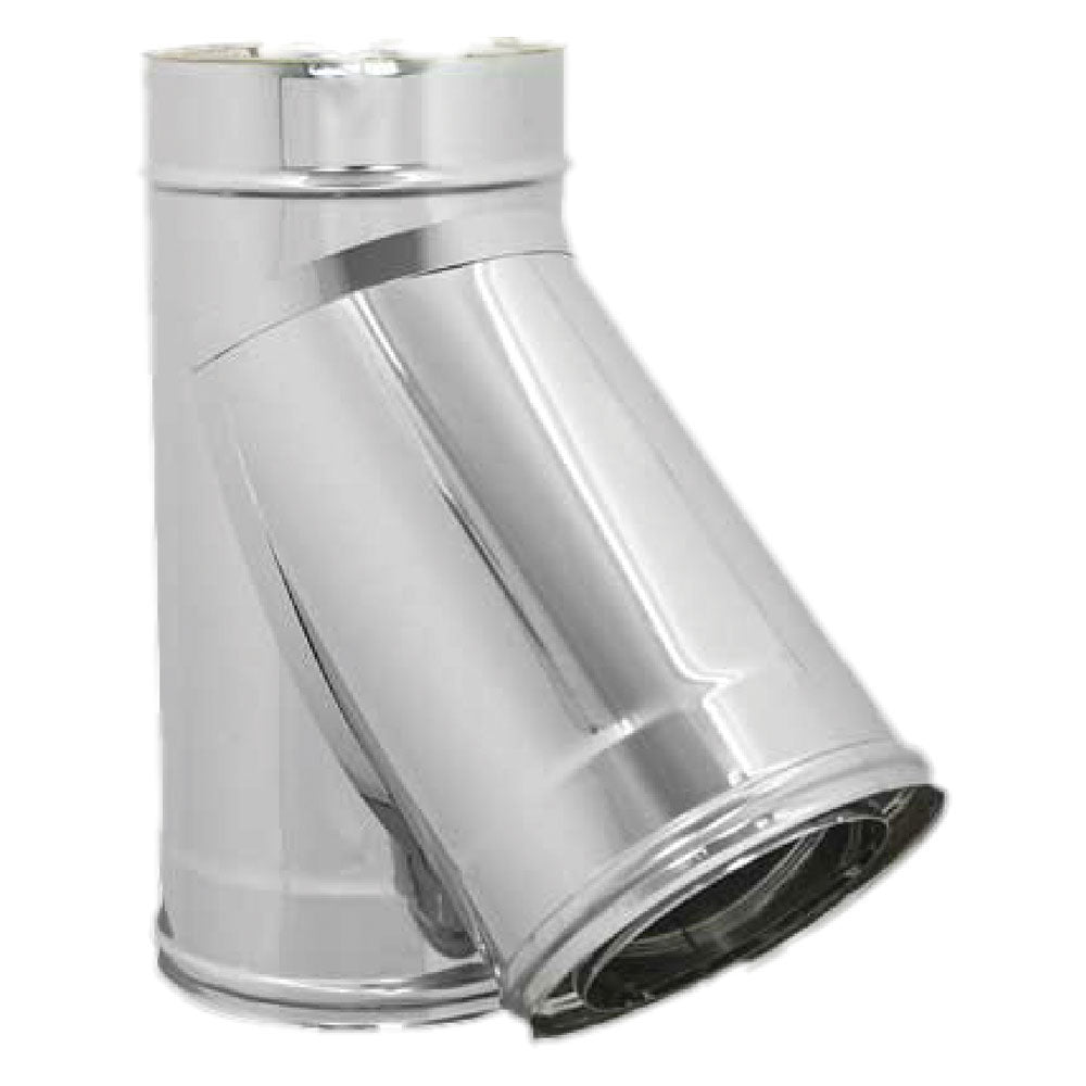 RACCORD DOUBLE PAROI EN « Y » 135° ø cm 25/30