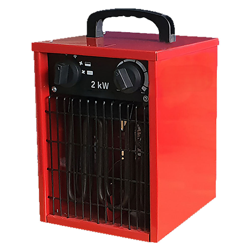 GÉNÉRATEUR D'AIR CHAUD ÉLECTRIQUE MONOPHASÉ 'UNK-E / A' '30A' - 3,3 KW / débit d'air 520 m3/h