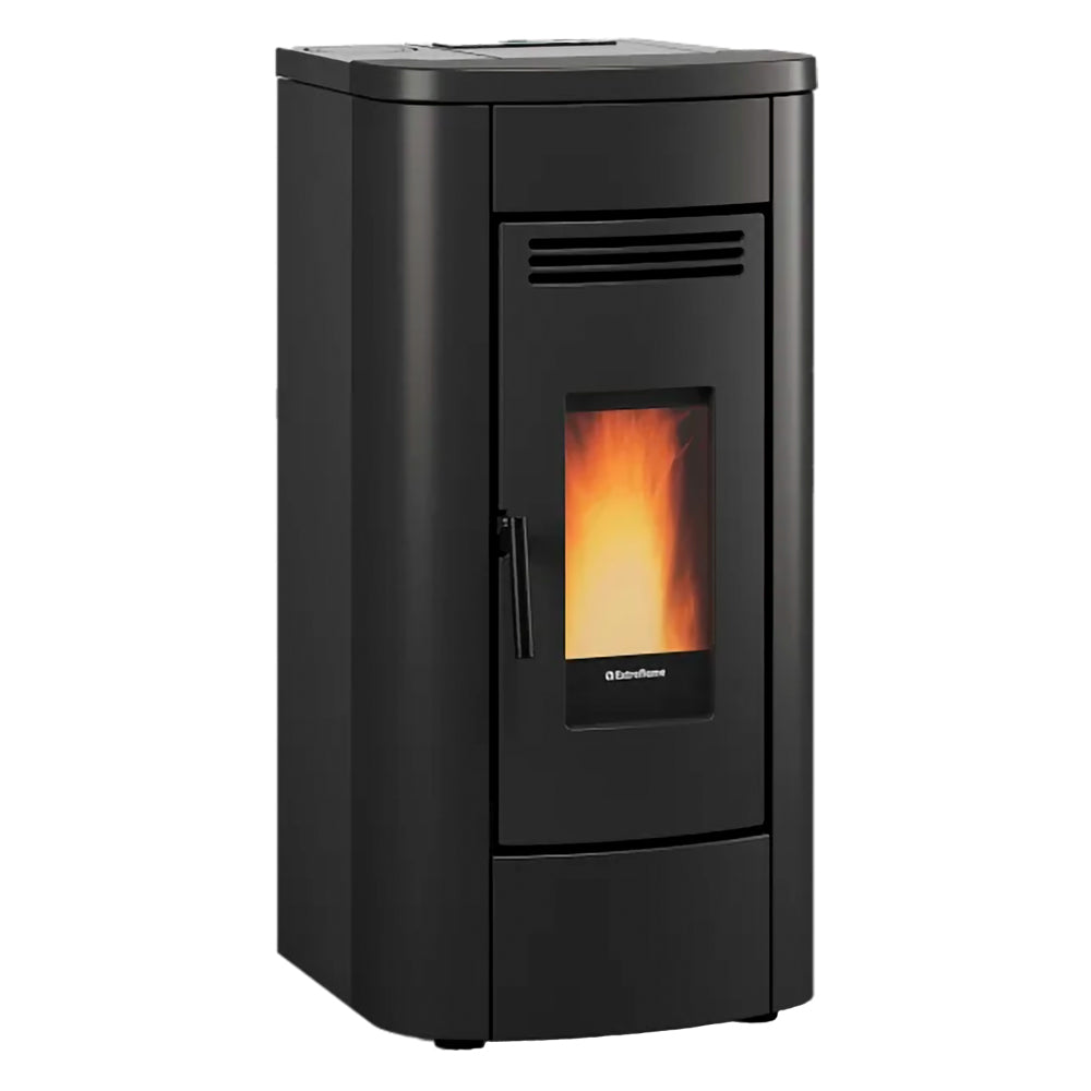 POÊLE À GRANULÉS VENTILÉ "KLAUDIA 5.0 EVO" 8 kW - couleur blanche