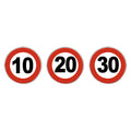 PANNEAU «VITESSE MAXIMALE AUTORISÉE» fig. 50 Km/h 30