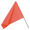Drapeau de signalisation 50x35 cm - couleur rouge