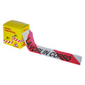RUBAN DE SIGNALISATION « TRAVAUX EN COURS » 7 cm x 200 m
