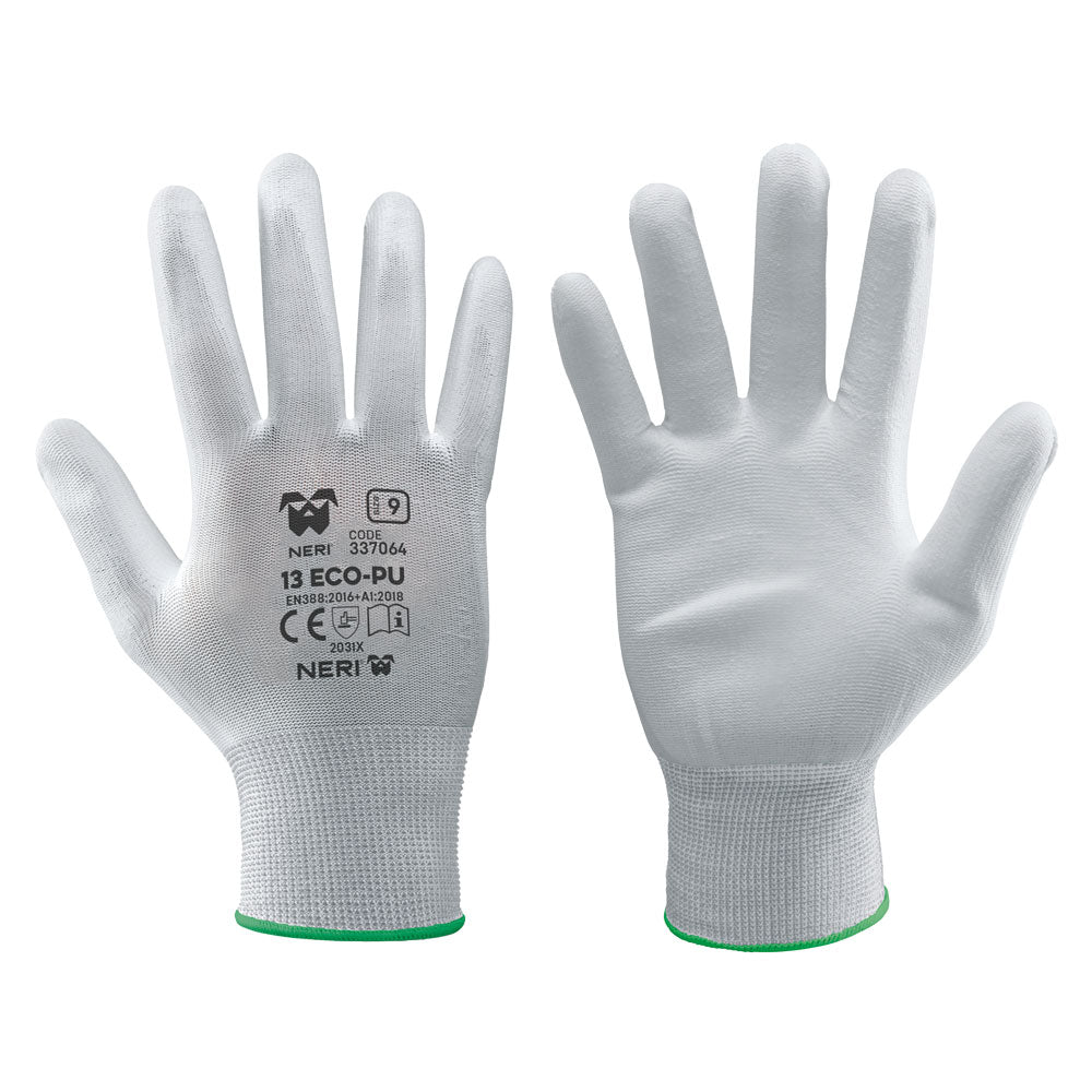 GANTS '13 ECO-PU' Taille 7 blanc