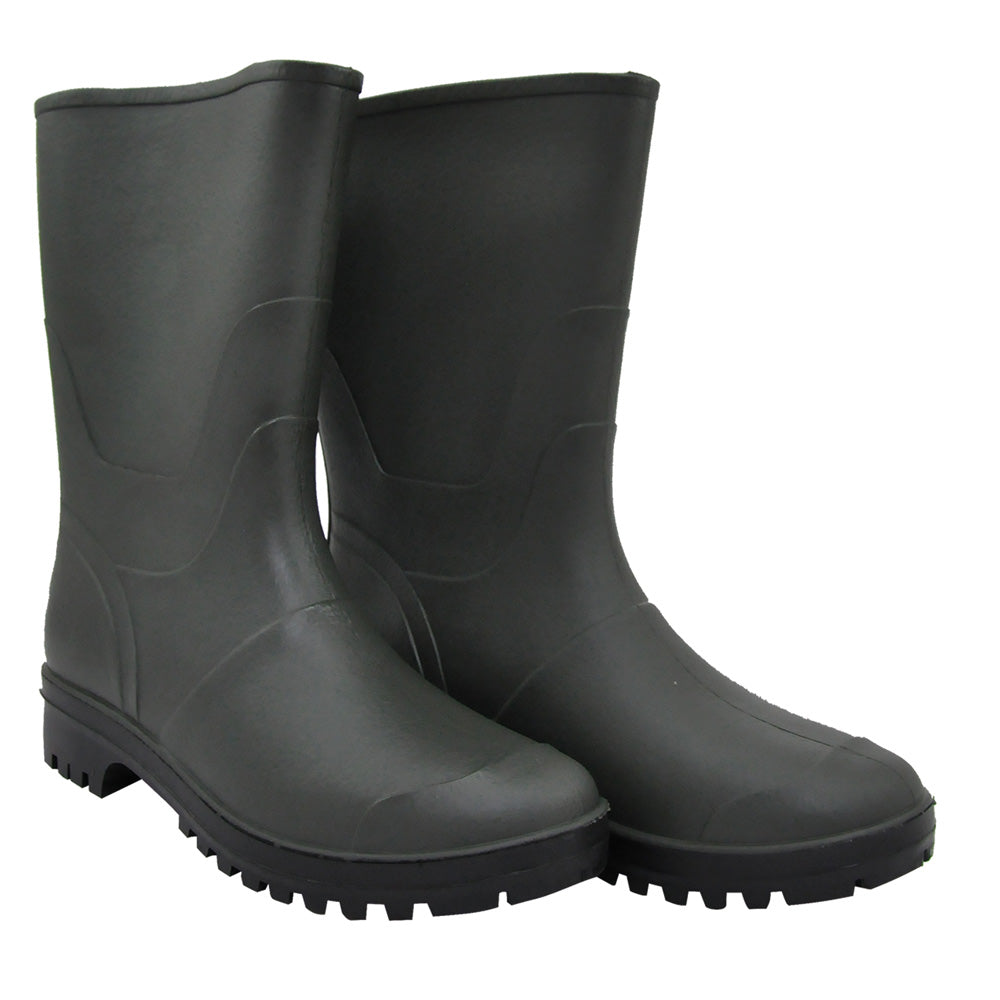BOTTINES T. 44 - couleur vert