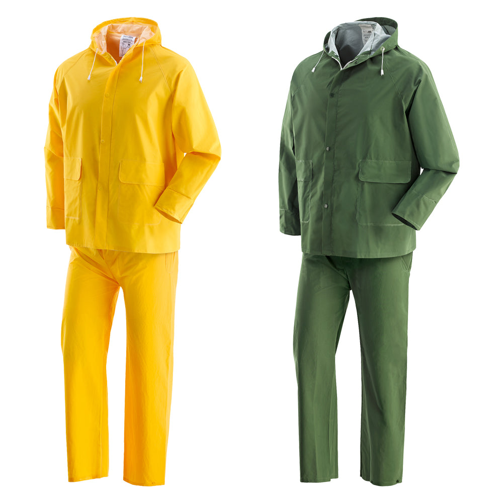 GIACCA E PANTALONE PLUVIO verde - taglia XL