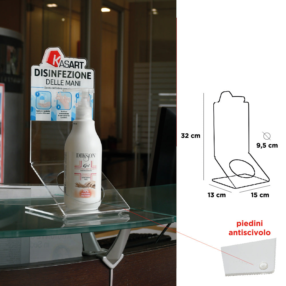HYGIENIZER-SPENDER FÜR THEKE mit 500 ml Desinfektionsmittel gratis