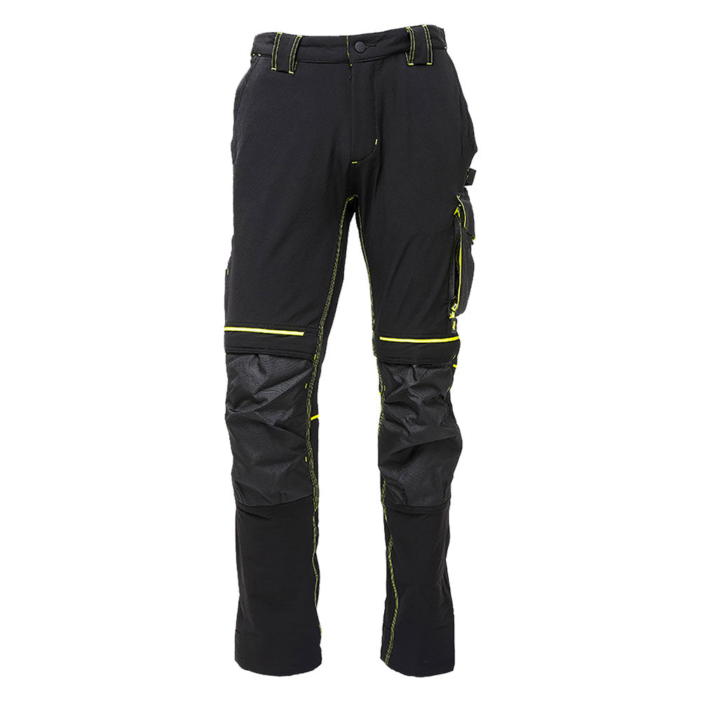 PANTALONE DA LAVORO 'ATOM' L - colore black carbon
