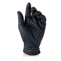 GUANTI NITRILE MONOUSO 'BLACK' L