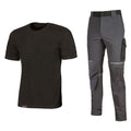 KIT T-SHIRT + PANTALON 'WORK WEAR' taille M (t-shirt et pantalon bleu nuit)