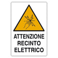 SCHILD 'ACHTUNG ELEKTROZAUN' 20 x 30 cm