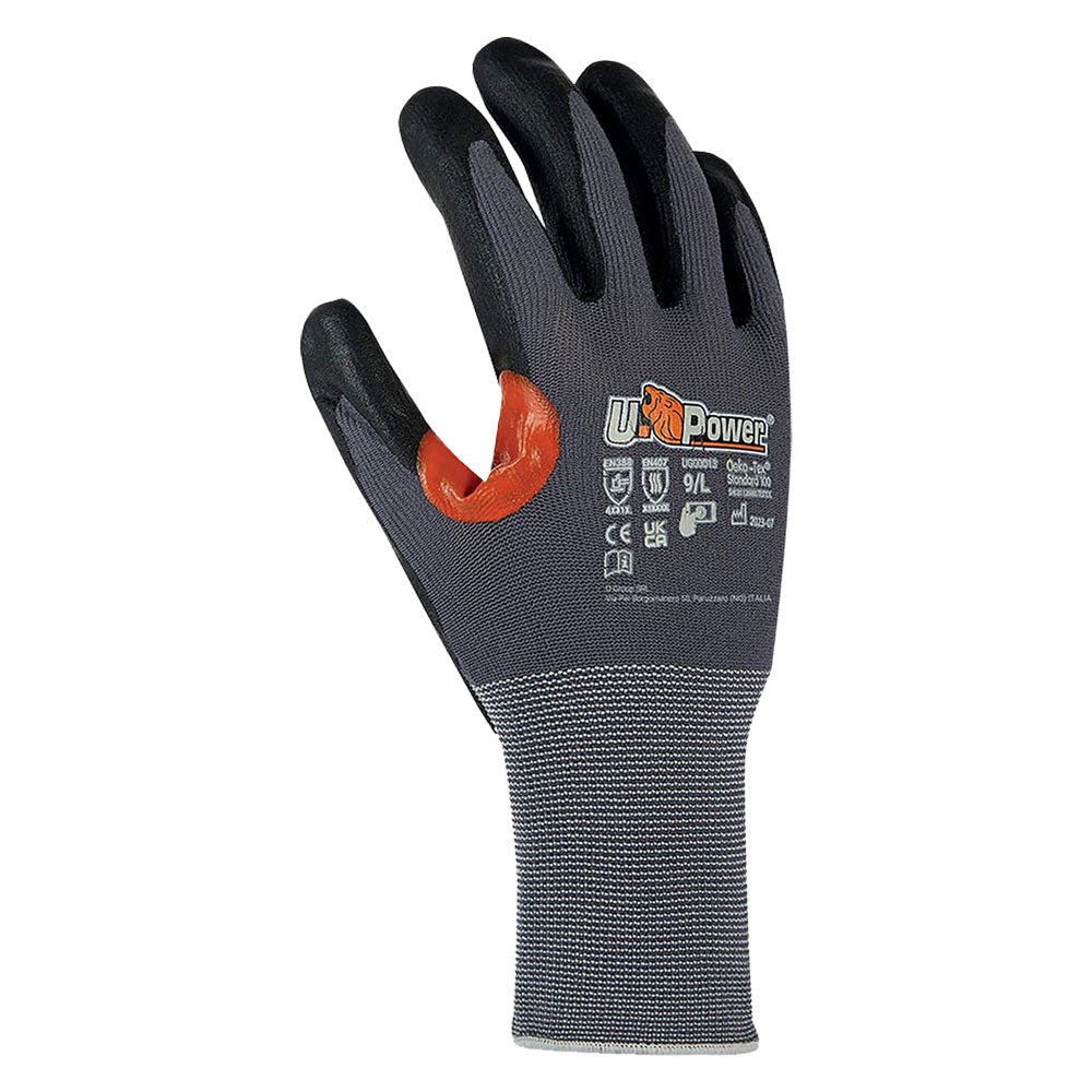 NITRIL-/NYLON-HANDSCHUHE „KUMBA“ Gr. 9