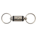 MOUSQUETON DOUBLE anneaux pivotants