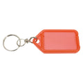 SCHLÜSSELANHÄNGER-ETIKETT MIT NAMENSSCHILD 50x30 mm mit Drehring Packung à 100 Stück