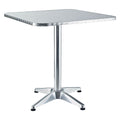 TABLE CARRÉE EN ALUMINIUM 60 x 60 x h 70 cm