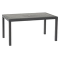 Tisch aus Polypropylen 'HOUSTON' taupe