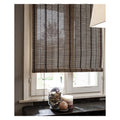 TAPPARELLA IN LISTELLI DI BAMBU' cm 100 x 160 - marrone scuro