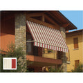 FALLARM-MARKISE 250 cm x H.250 cm - bordeaux/creme