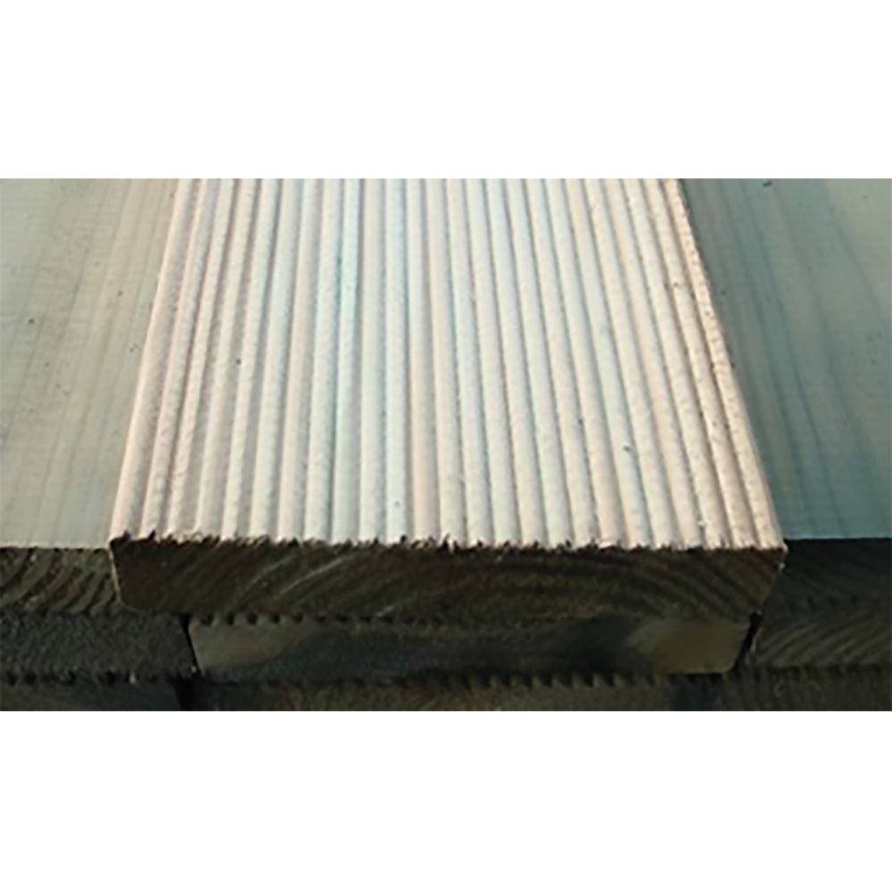 PLANCHER RAINURÉ EN BOIS 14,5 x 2,7 x 240 cm
