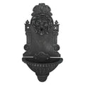 FONTANA A PARETE MODELLO 'LEONE' antracite - Ø foro 20 mm.