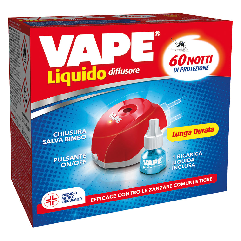 ANTI-MOUSTIQUES ÉLECTRIQUE À ÉMANATION 'LIQUIDE' avec 1 recharge liquide 60 nuits