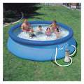 AUFBLASBARER POOL „EASY SET“ 366 x 76 cm, 5621 l – Pumpe 2006 l/h