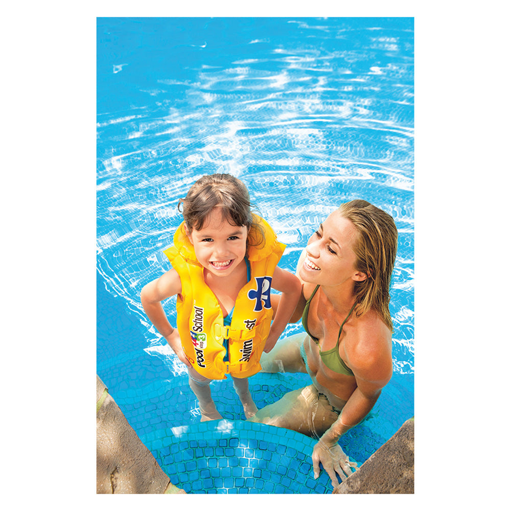 AUFBLASBARE SCHWIMMWESTE „SCHWIMMSCHULE“ Art. 58660
