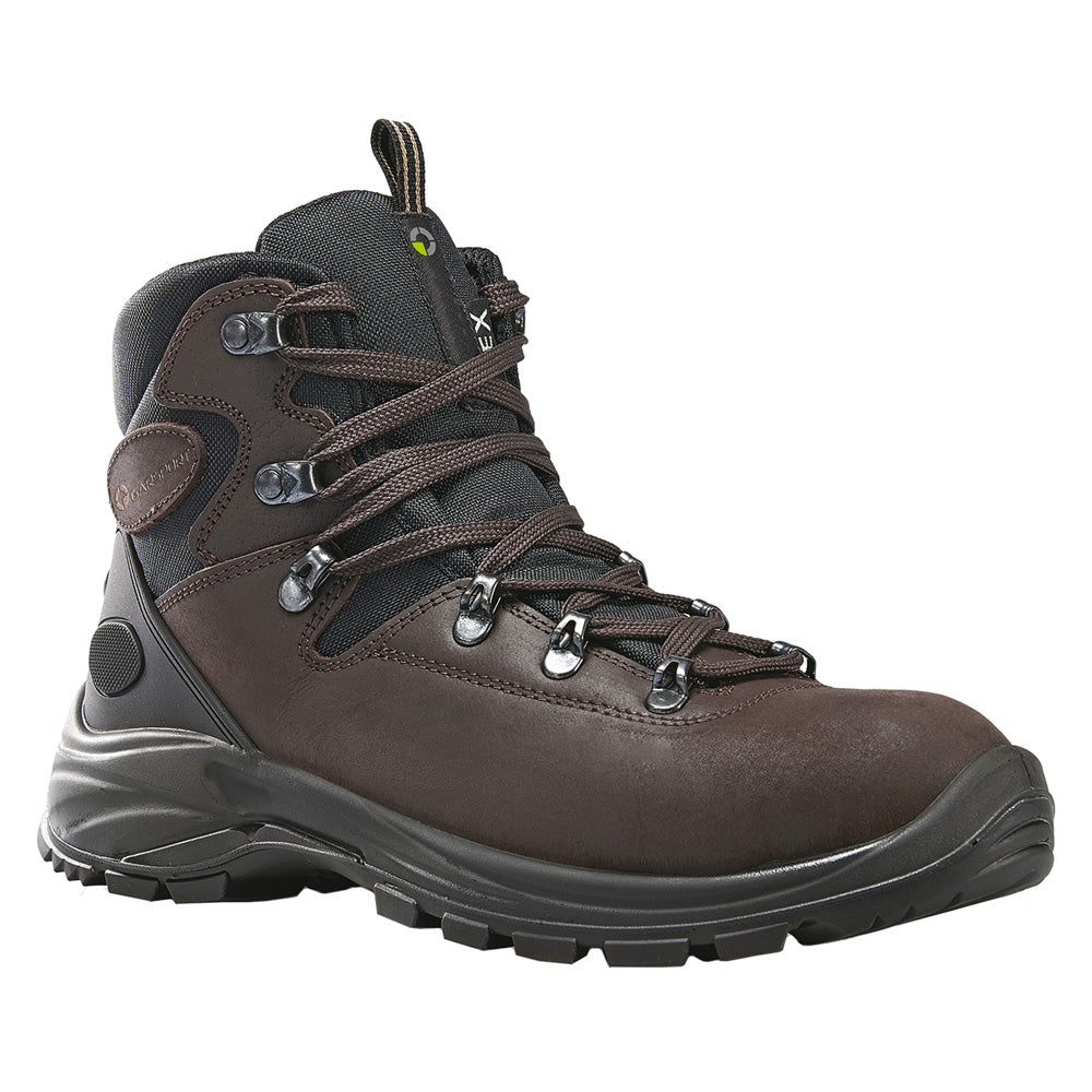 CHAUSSURES DE RANDONNÉE MONTANTES 'FALCADE TEX' T. 46 - marron