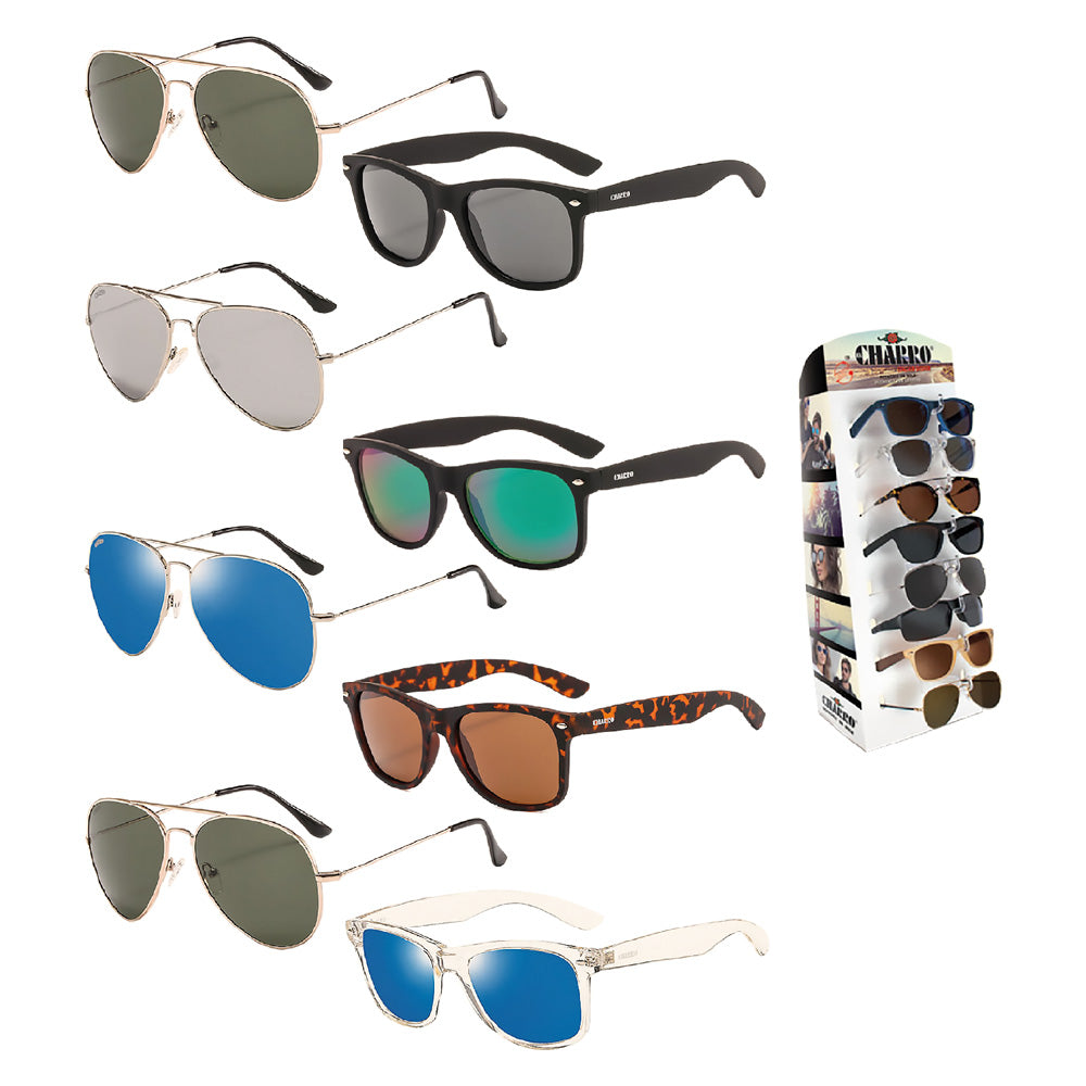 SONNENBRILLE-DISPLAY 'SANTA BARBARA' 8-teilig