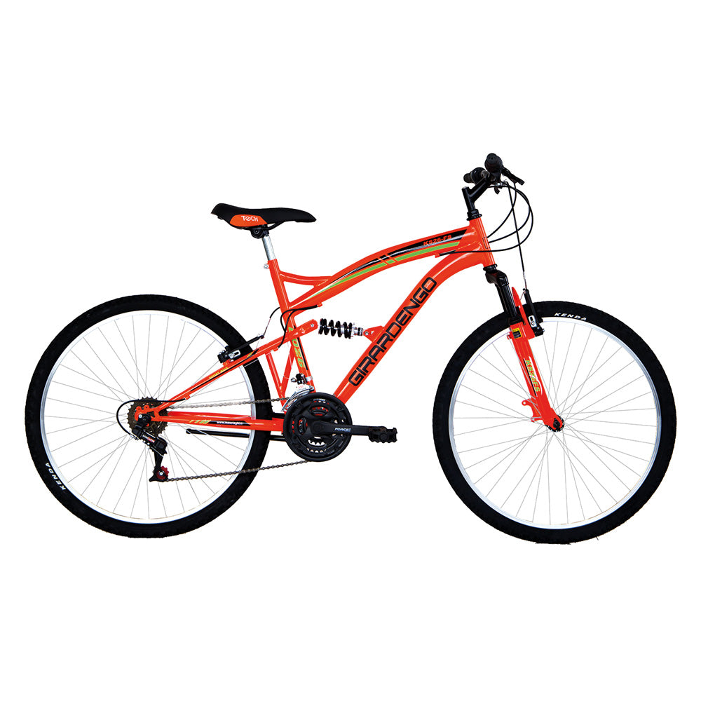 GIRARDENGO „FULL SUSPENSION“ FAHRRAD 26 Zoll – grün/schwarz
