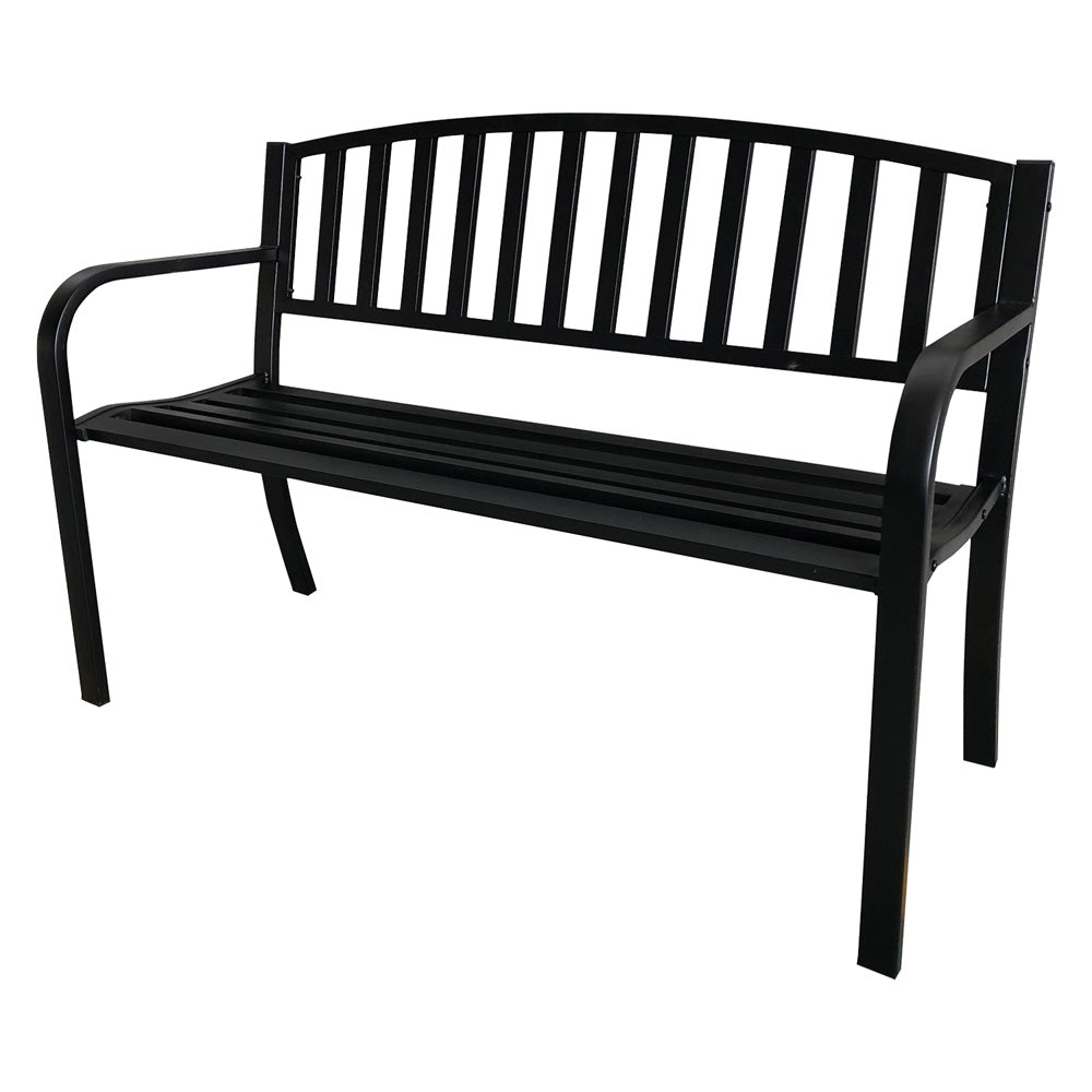 BANC « LASIN » cm. 119 x 50 x H.75 - noir