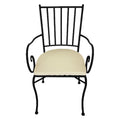 SEDIA CON BRACCIOLI 'JASMINE' cm 45 x 42 x h.88