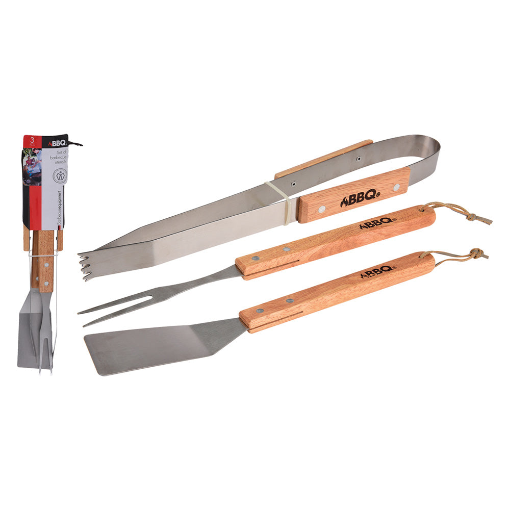 BARBECUE-SET 3-teilig