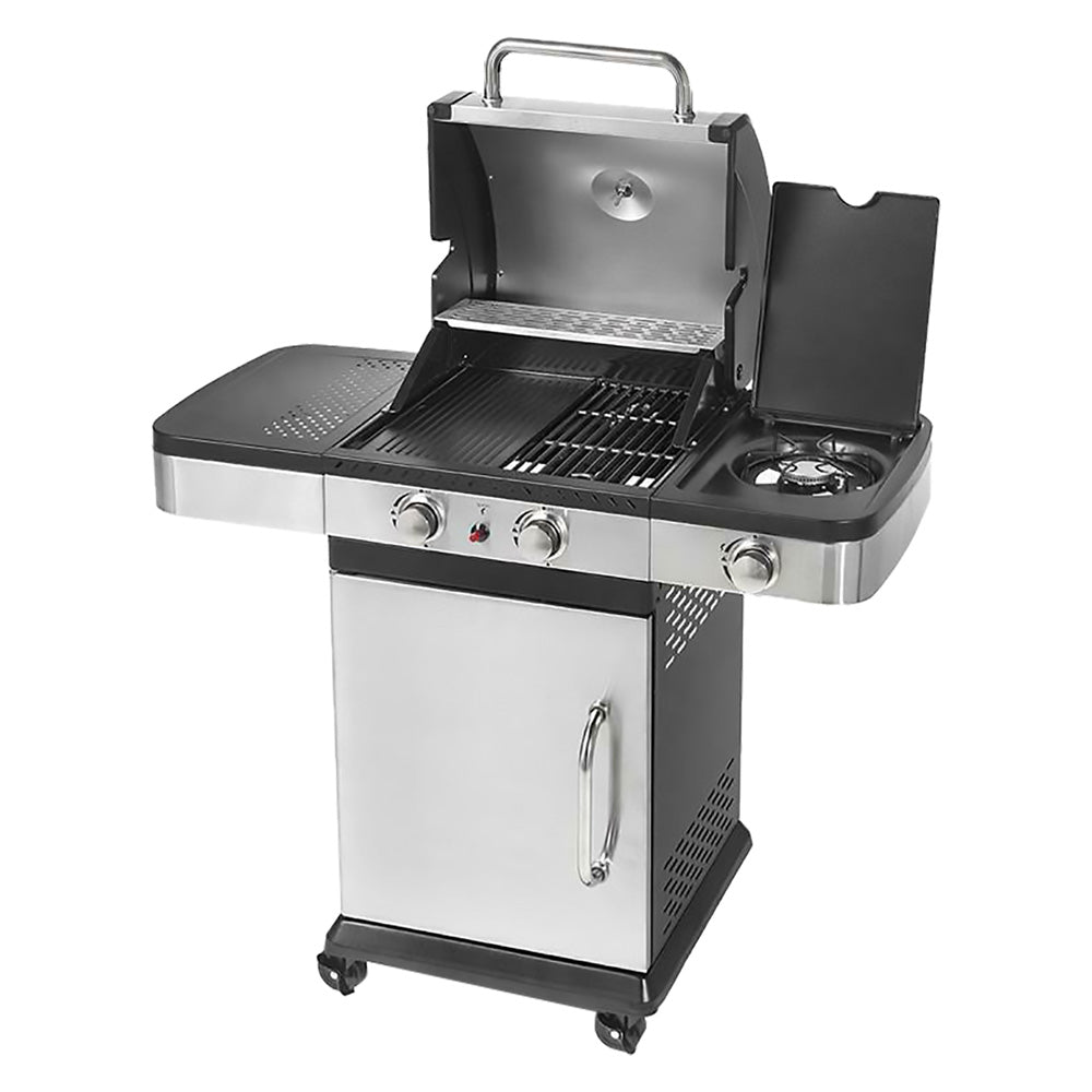 GASGRILL 'INDIANAPOLIS 3 TITANIUM' 120 x 50 x H 130 cm