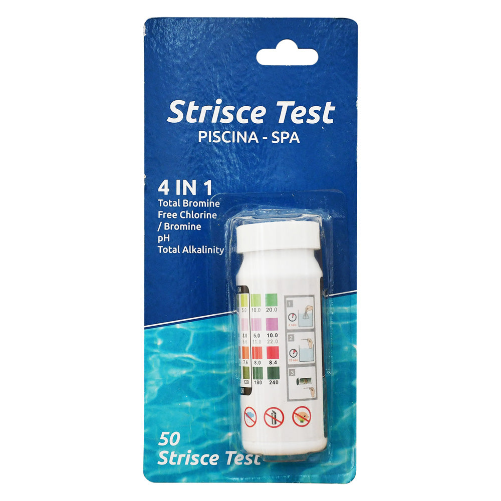 WASSERTESTSTREIFEN 4 IN 1 Satz 50 Stück
