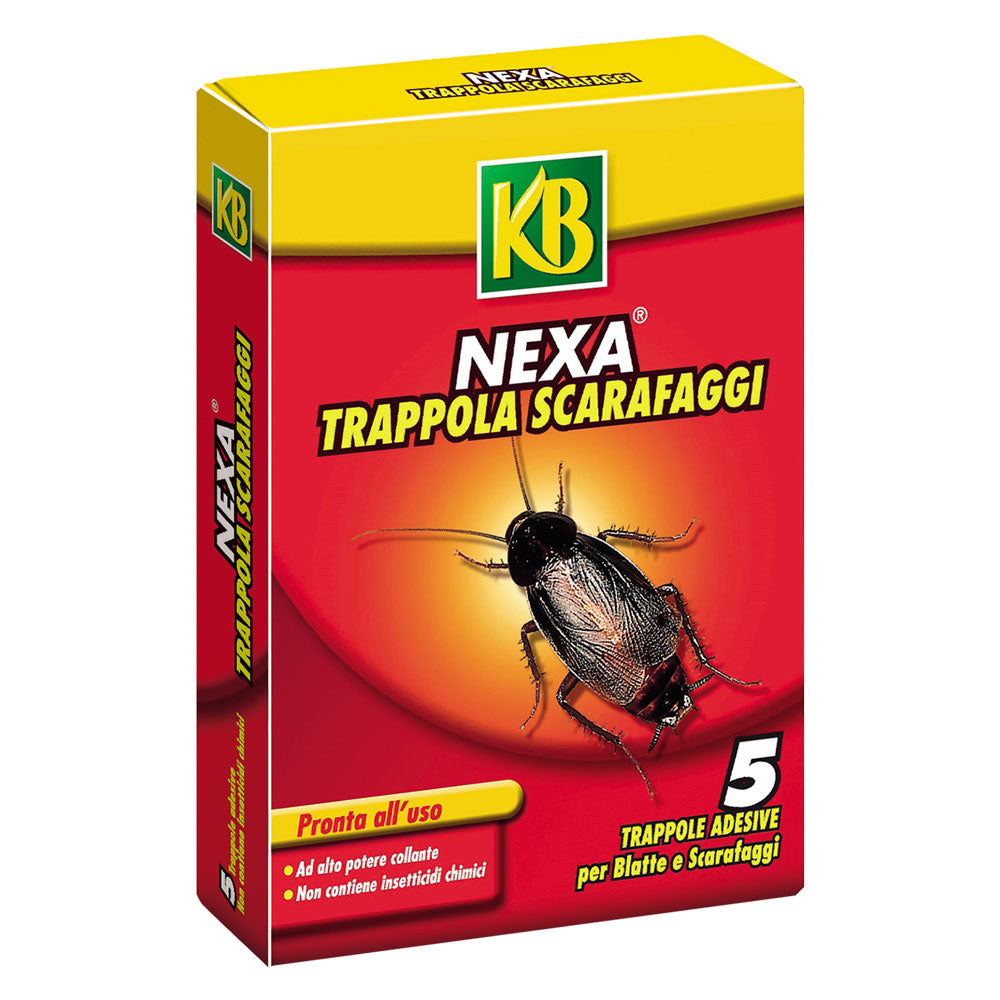 PIÈGE À CAFARDS ET BLATTES « NEXA » boîte 5 feuilles
