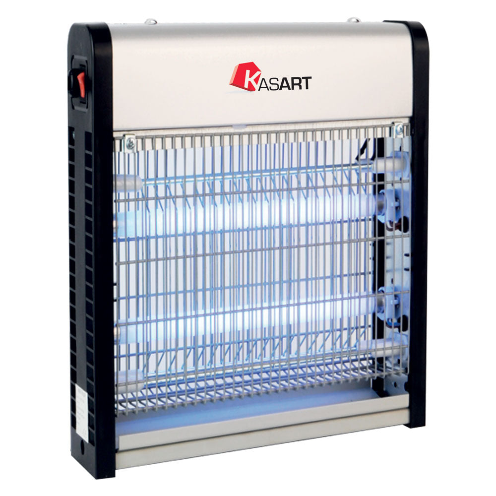 ELEKTRISCHER INSEKTENVERNICHTER 2 x 20 W 64 x 7,2 x H 26 cm 140 m²