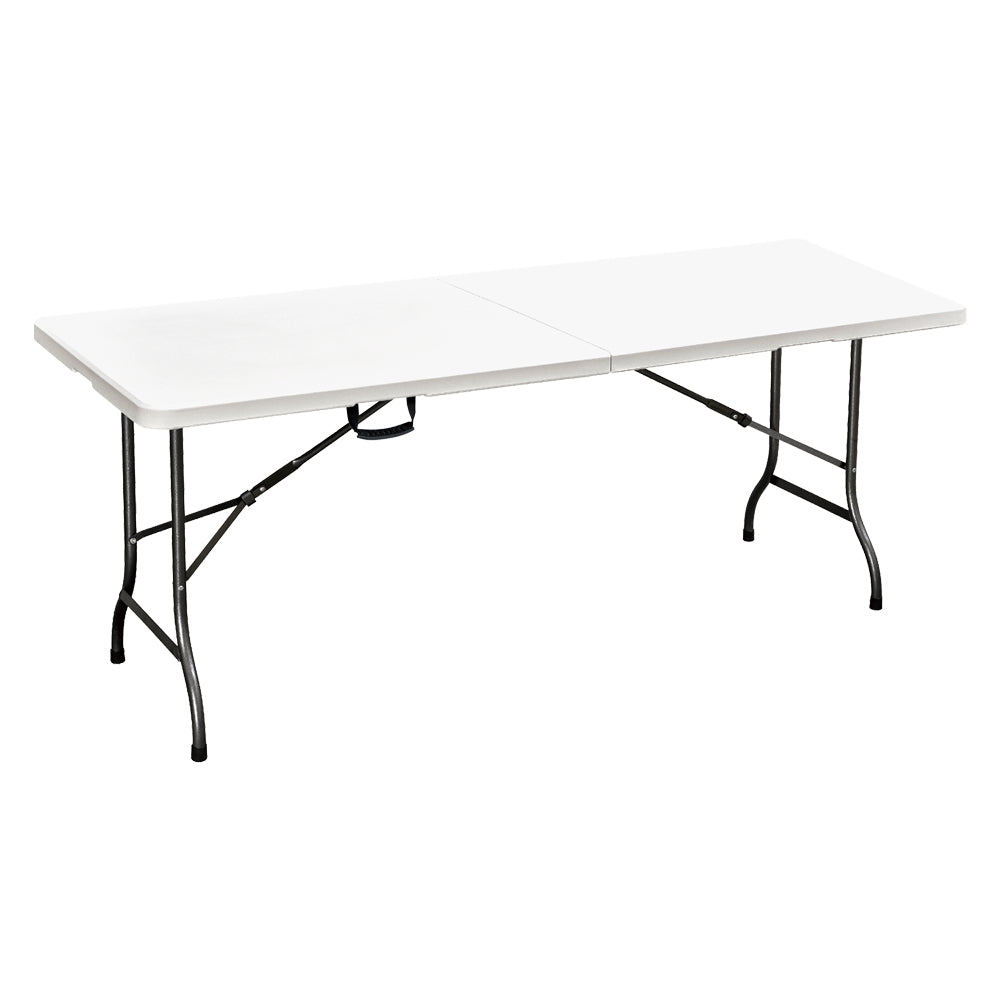 TABLE DE PIQUE-NIQUE PLIANTE 'PARTY' 152 x 74,5 x H. 72 cm - coloris blanc