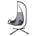 DONDOLO 'ASN' monoposto - cuscino beige/marrone