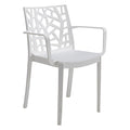 SEDIA IN POLIPROPILENE 'MATRIX ARMCHAIR' grafite