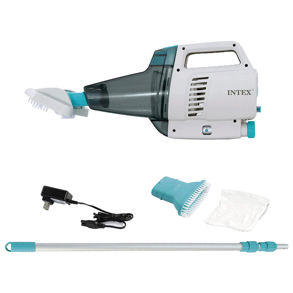 WIEDERAUFLADBARER POOLSAUGER 8V 4AH - 20 Watt