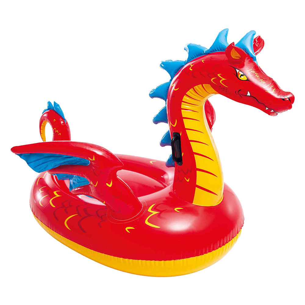 AUFBLASBARE REITTÜR "DRACHE" 198 x 173 cm