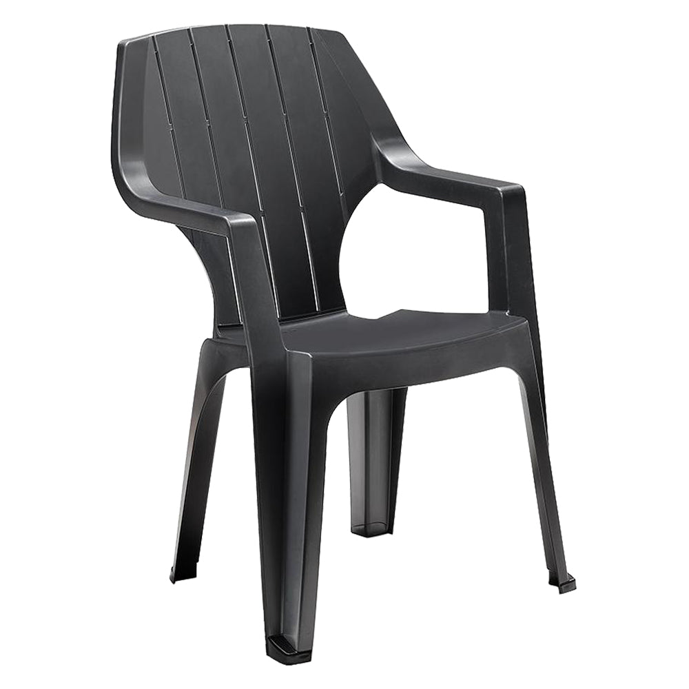 CHAISE HAUTE EN POLYPROPYLÈNE blanche