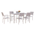 ENSEMBLE DE JARDIN EN ACIER 'ASSOS' coloris beige