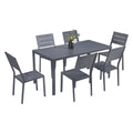 SET GIARDINO IN ACCIAIO 'BODRUM' colore dark grey
